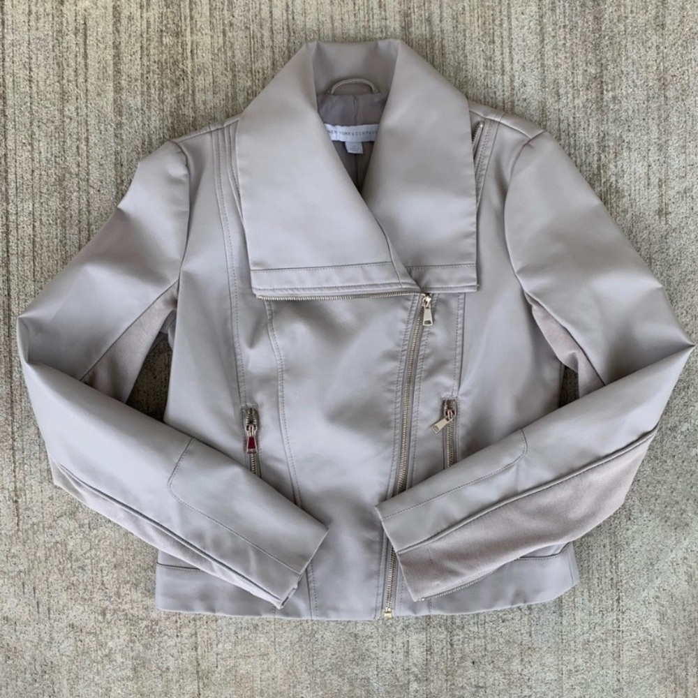 NWT! NY&C Leather Jacket